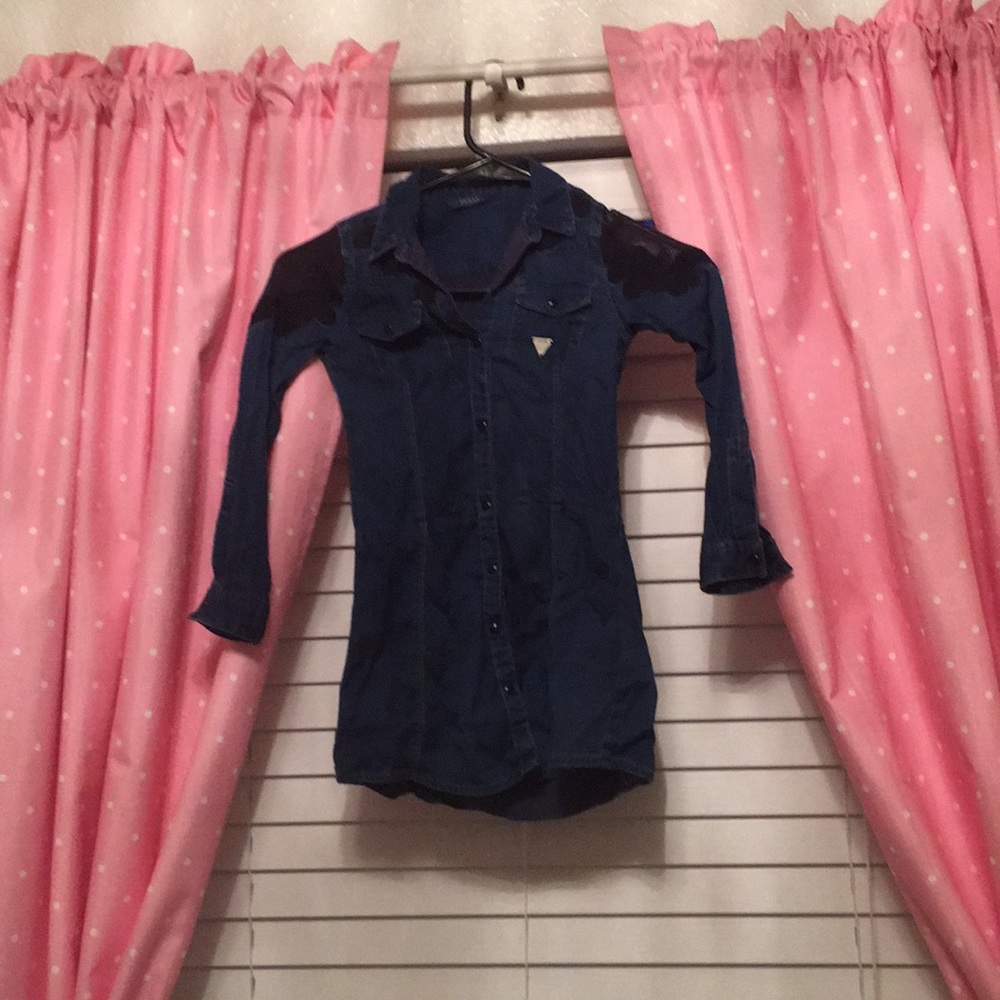 A guess dress top